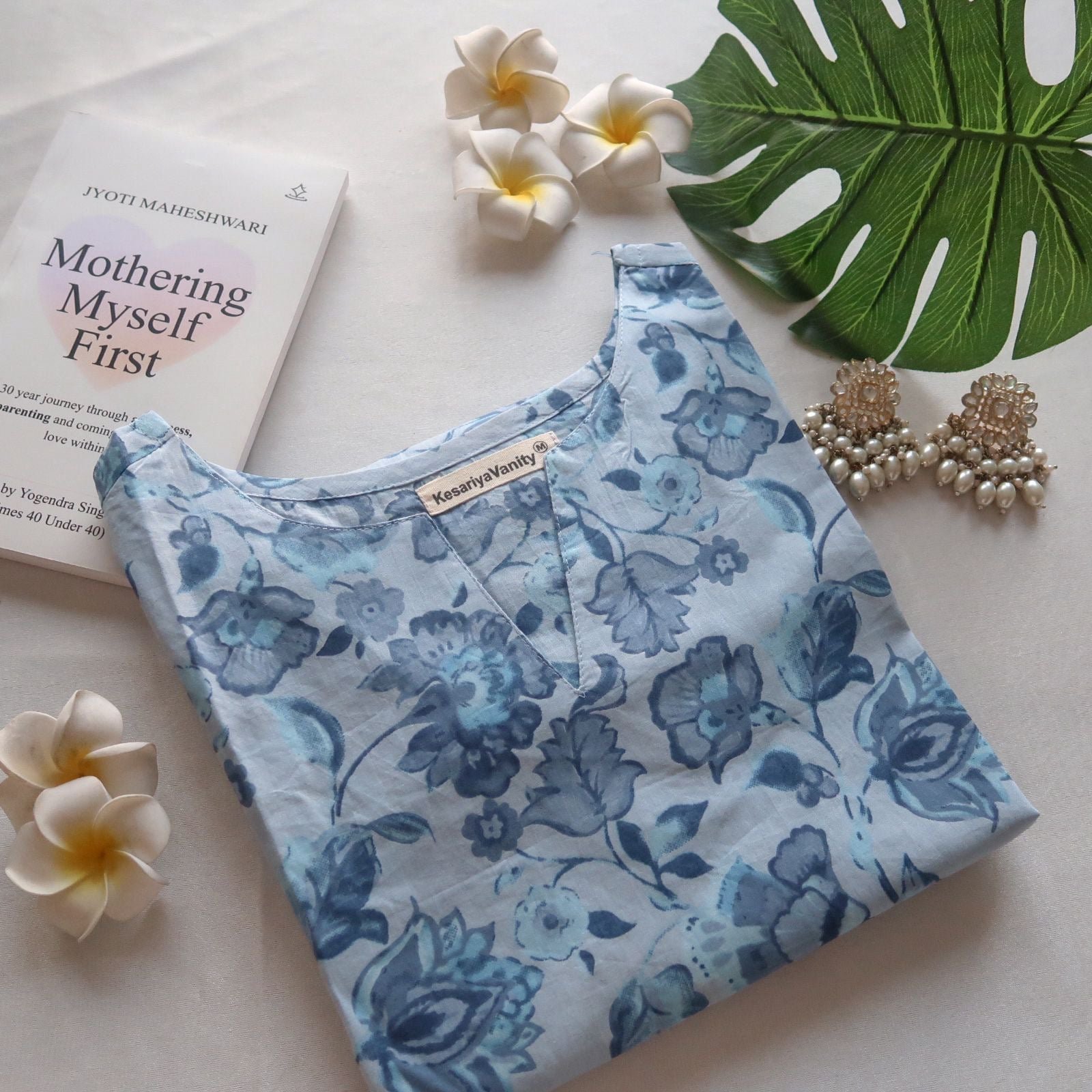 Cotton Printed Straight Kurta for Women