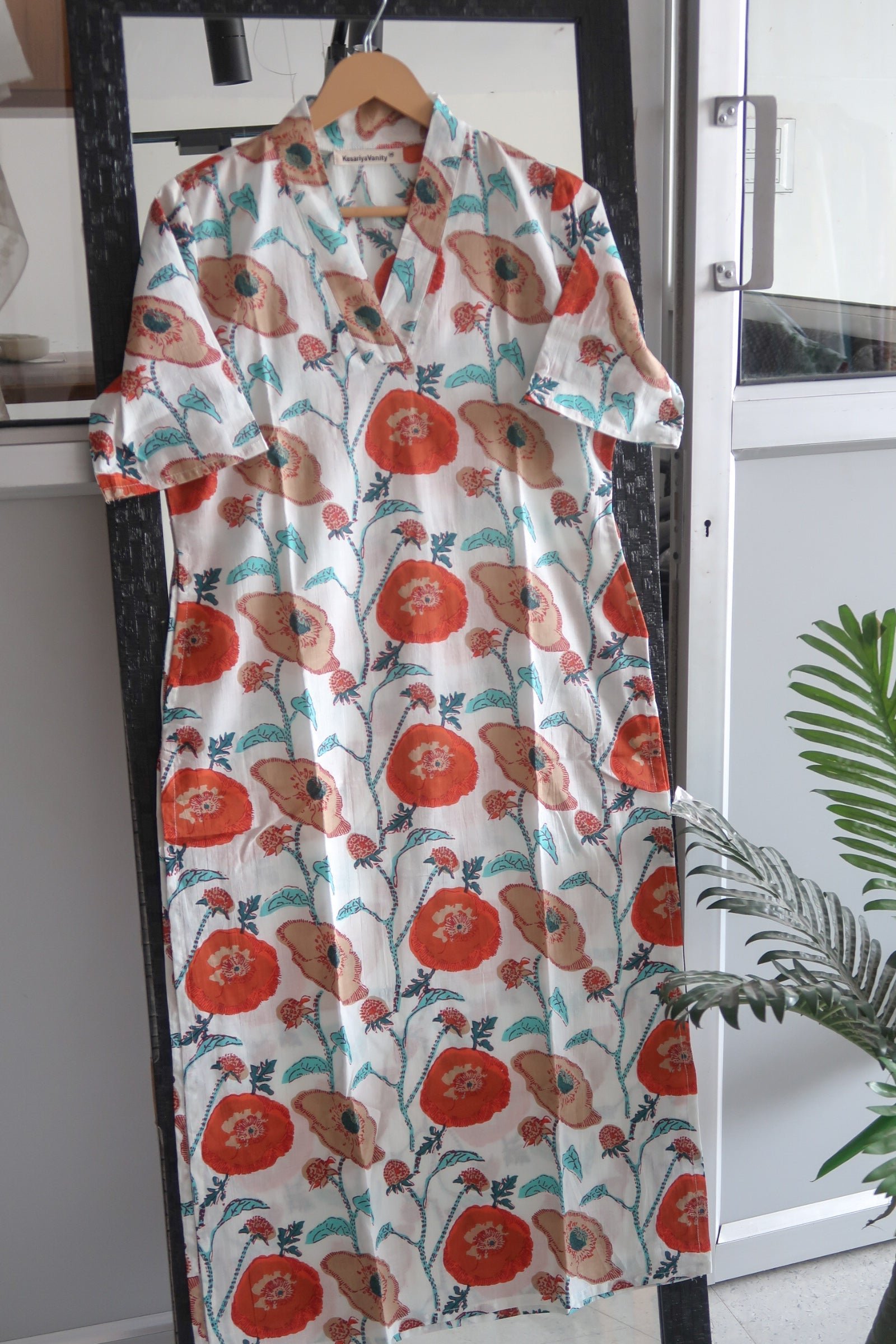 Cotton Printed Straight Kurta – Everyday Comfort Wear - Image 2